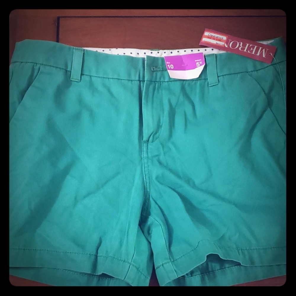 5" Kelly Green Shorts